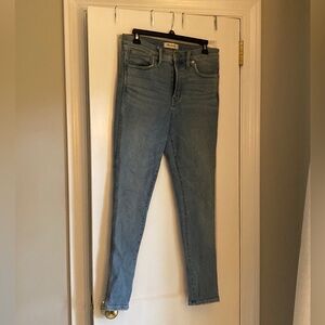 Madewell 10” High Rise Skinny Jeans